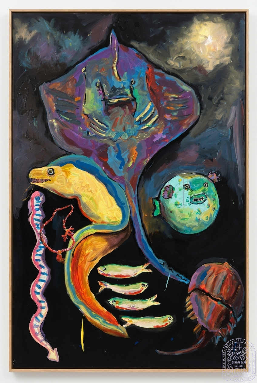 Artwork: After Piero Della Francesca Pala di Brera, Acrylic on Canvas, 150x100 cm, 2024