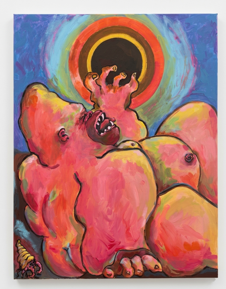 Artwork: Paul Sees The Sun for the First Time, Acrylic on Canvas, 90x70 cm, 2026